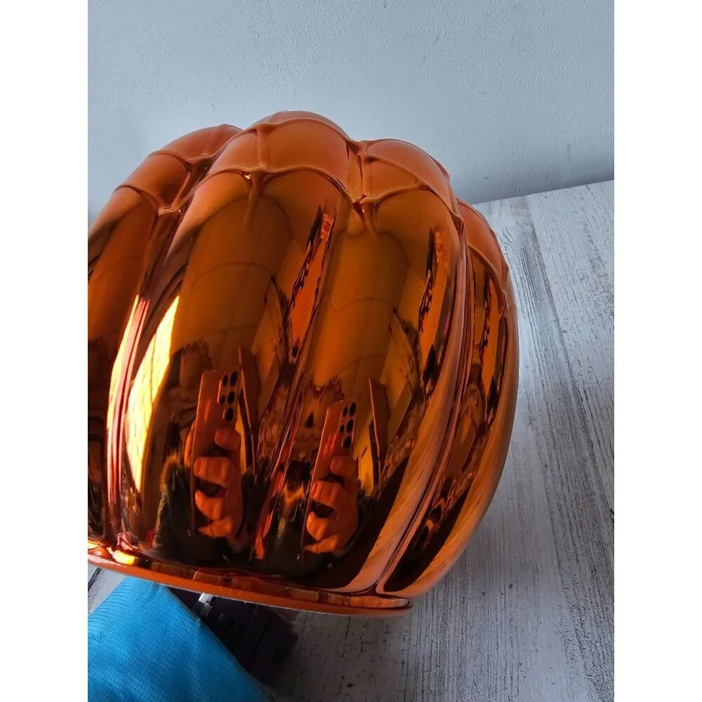 Bath body works‎ skull appear candle holder wick glass unique light up Halloween